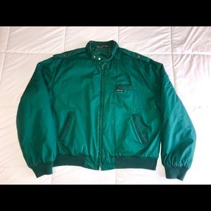 Vintage Members Only Quilted Cafe Racer Jacket